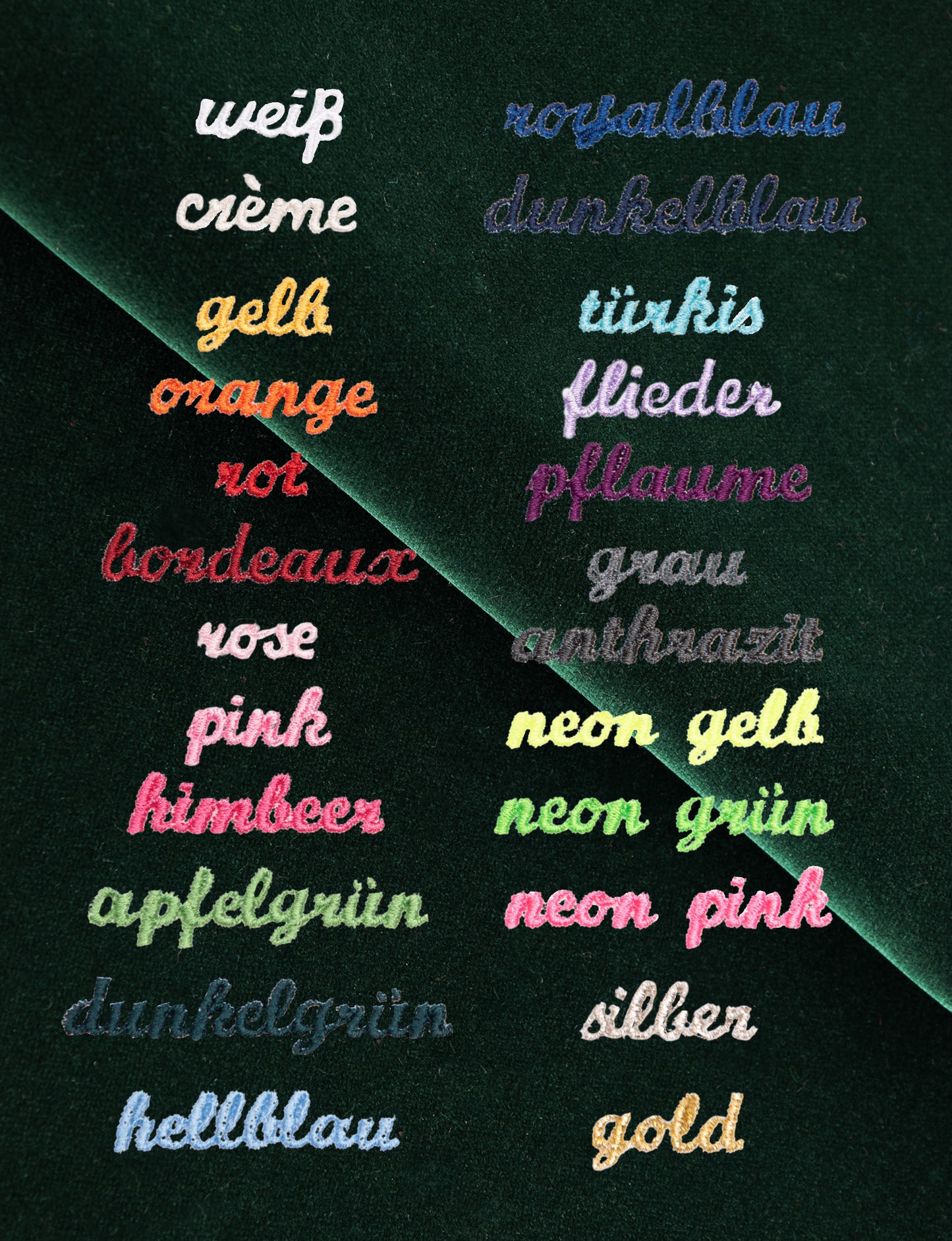 Nikolausstrumpf personalisiert SAMT tannengrün