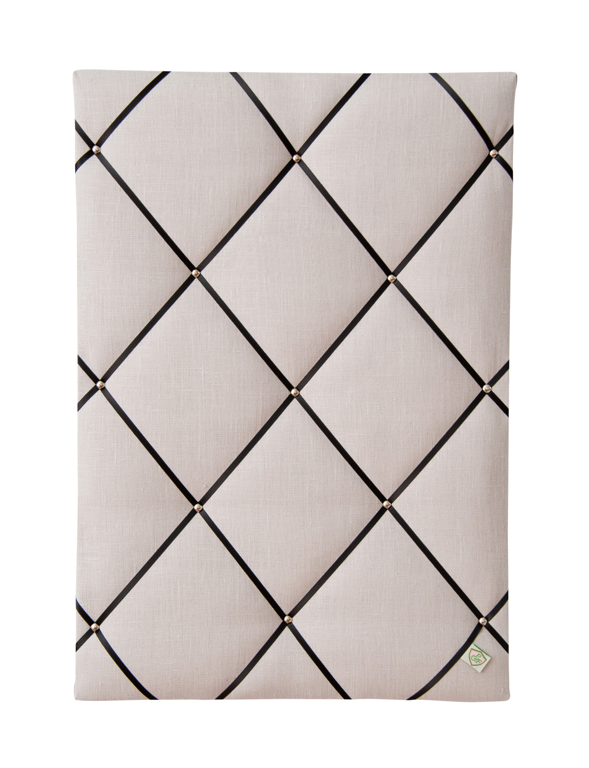 Memoboard LEINEN hellgrau - taupe