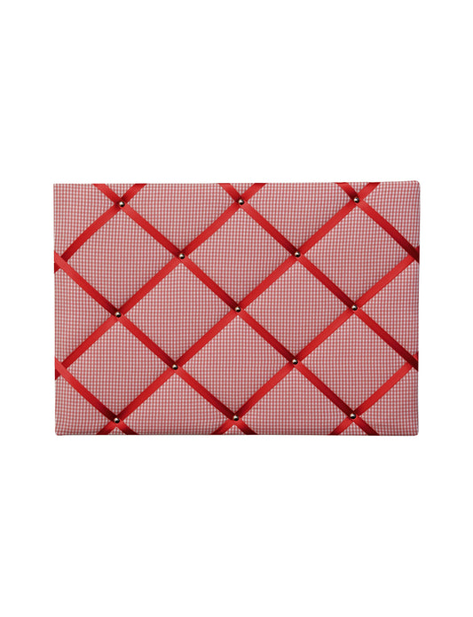 Memoboard VICHY KARO rot - rot