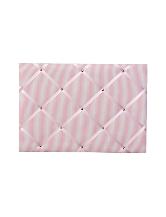 Memoboard VICHY STRIPES rose -  rose