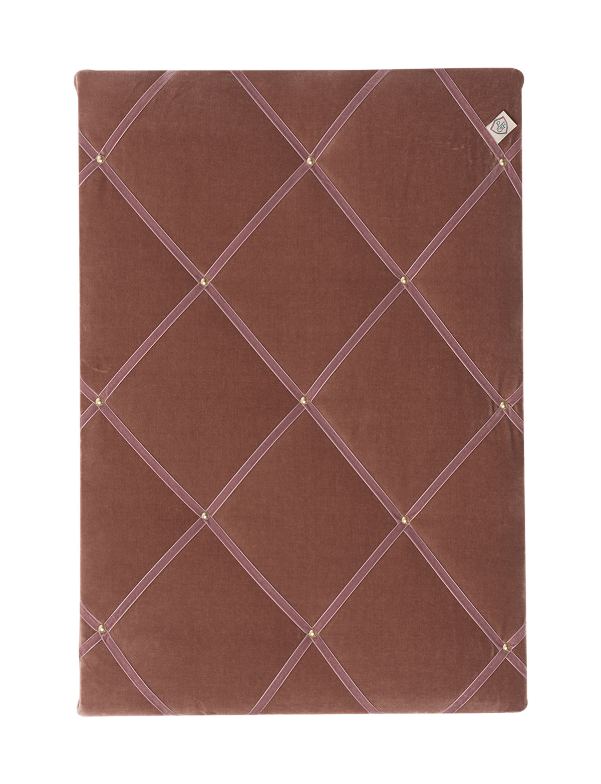 Memoboard SAMT Pflaume mit Samtband