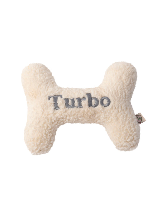 Hundeknochen personalisiert TEDDY - klein - Druckschrift